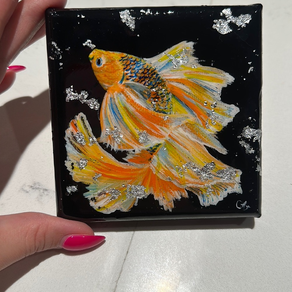 Fish Original Hand Painting